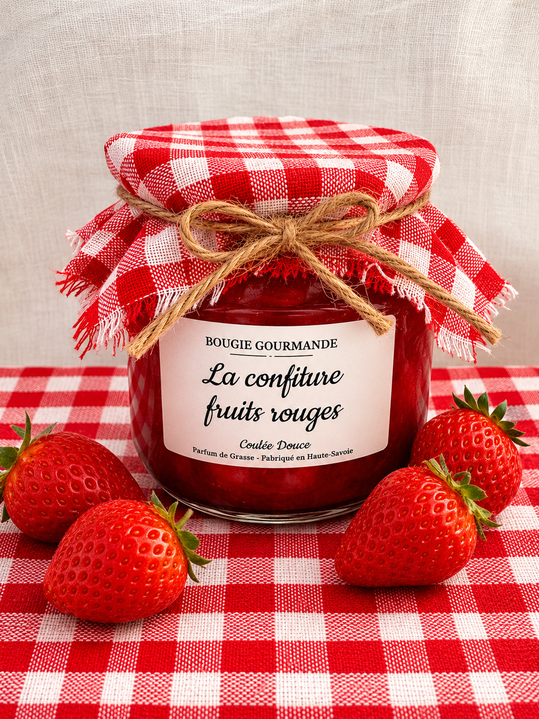 Confiture Fruits Rouges