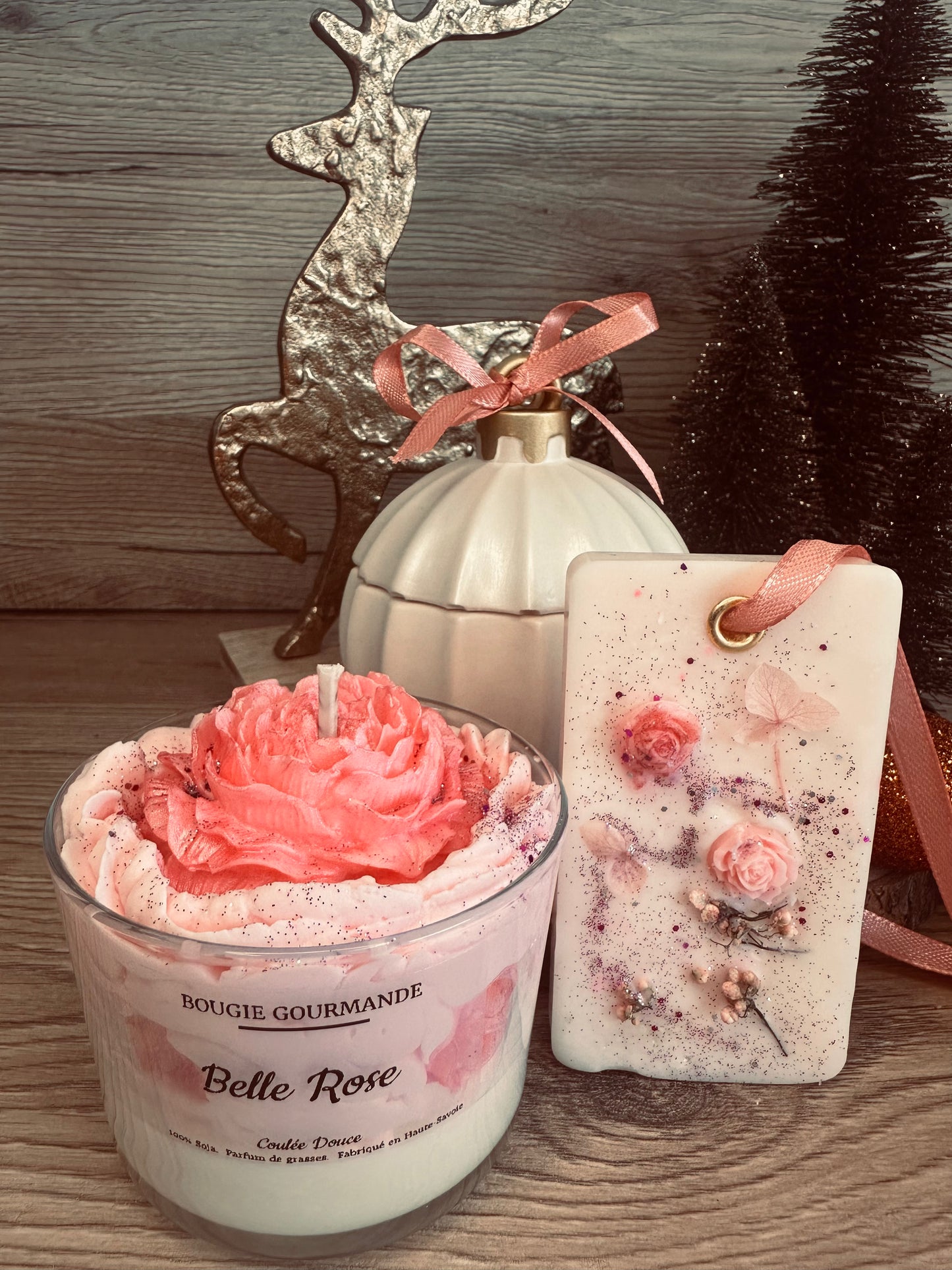 Coffret Rose Vanillée