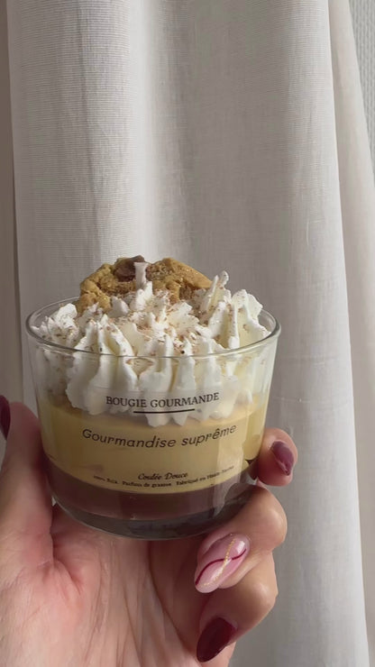 Bougie gourmandise suprême
